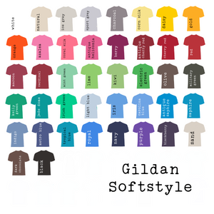 Cross that line tee
