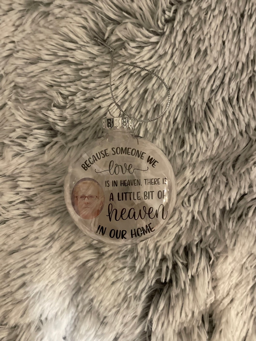 Someone we love - photo ornament