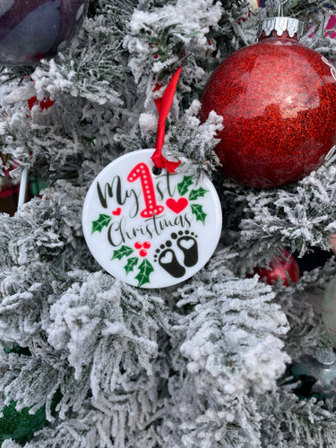 My 1st Christmas Ornament
